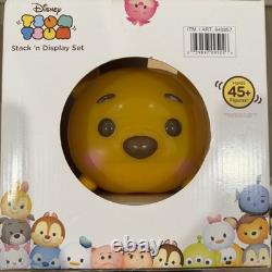 Disney TSUM TSUM Lot With Winnie the Pooh Stack N Display Storage Collector Case