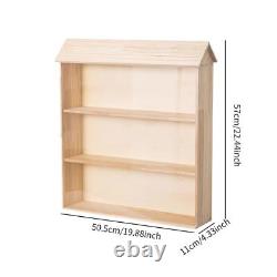 Display Case for Collectibles Storage Organizer Doll Storage