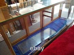 Display Case for Store, Business or Special Collection Oak & Glass PICK UP ONLY