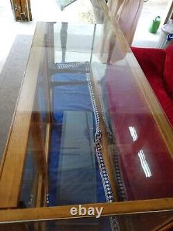 Display Case for Store, Business or Special Collection Oak & Glass PICK UP ONLY