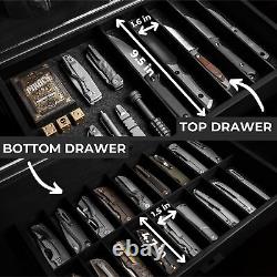 Display and Store Your Pocket Knife Collection Display Case Holder Lifetime