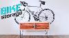 Diy Bike Stand Cabinet Bicycle Storage Solution For Small Home Apartment