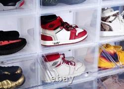 Drop Sides Sneaker Display Case Storage Shoe Box