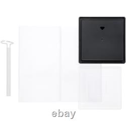 ExpoCase Plastic Folding Display Cover for Dolls, 6.5 W x 6.5 D x 12.125 H