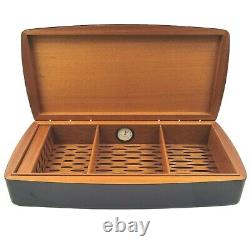 Fabulous Swiss Cigar Humidor & 10 Watches Storage / Display Box Limited Case