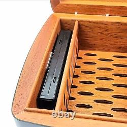 Fabulous Swiss Cigar Humidor & 10 Watches Storage / Display Box Limited Case