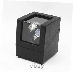 FlyingGrail Automatic Double Watch Winder Box Display Case for 2 Watches