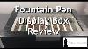 Fountain Pen Display Storage Box Review