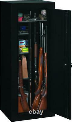 GUN FIREARM SAFE CABINET 18 Rifles Security Storage Locker Shelf Shotgun Pistol