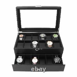 Germerse Jewelry Display Drawer Case Watch Display Storage Box Watch Display