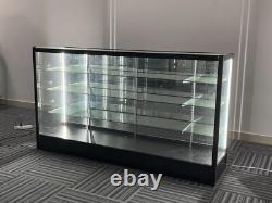 Glass Display Showcase with LED Lighting