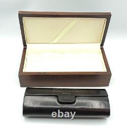 Gold & Wood Paris Eyeglass Case & Wood Storage Display Case #2