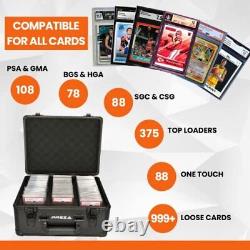 Graded Card Storage Box Premium Sports Card Display Case Holder for Trading