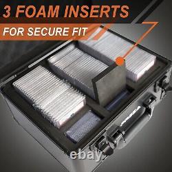 Graded Card Storage Box Premium Sports Card Display Case for Graded Sports