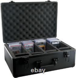 Graded Collectible Card Storage/Display Case Four Row up to 200 Cards in BGS SGC