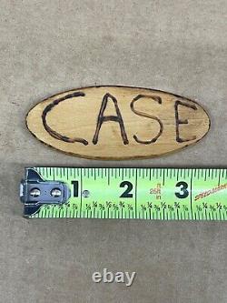 HUGE 29 long CASE Knife Retail Store Dealer Display Wooden Hand Carved Vintage
