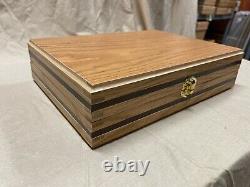 Hand Crafted Carved Solid wood Storage boxes, gun case, display box Jewelry box