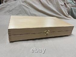 Hand Crafted Solid wood Storage boxes, gun case, display box. Maple Plain