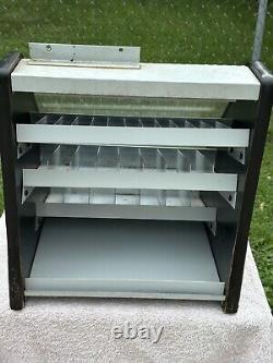 Hanson Drill Bits Counter Top Store Display Case Cabinet 15 X 13