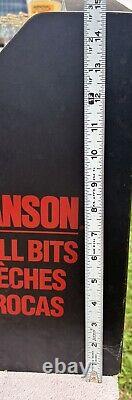 Hanson Drill Bits Counter Top Store Display Case Cabinet 15 X 13