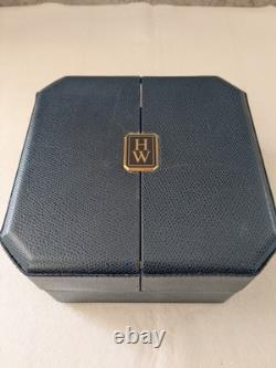 Harry Winston Watch Box Storage Case Display Case, Pouch and booklet included