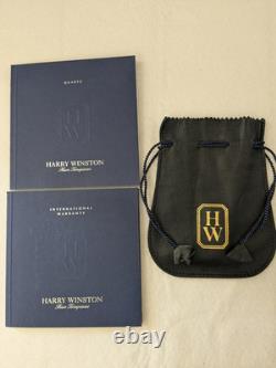 Harry Winston Watch Box Storage Case Display Case, Pouch and booklet included