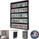 Hinged Acrylic Sports Card Display Case Lockable Vertical Storage Solution
