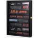 Ho Scale Model Train Display Case Rack Wall Cabinet Lockable with W98% UV P
