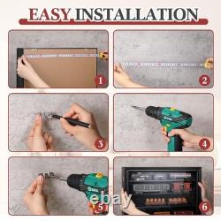 Ho Scale Model Train Display Case Rack Wall Cabinet Lockable with W98% UV P