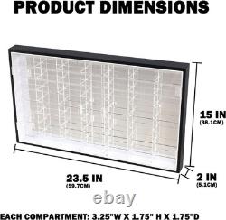 Hot Toy Cars Model 1/64 Scale Wheels Diecast Display Case Storage