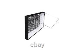 Hot Wheels 1/64 Scale Diecast Display Case Storage Cabinet Shelf Wall Mount Rack