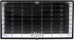 Hot Wheels Display Case 1/64 Scale Diecast Storage Cabinet Shelf Wall Mount Rack