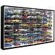 Hot Wheels Vehicles 1/64 Scale Diecast Display Case Storage Cabinet Shelf Wall X