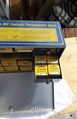IRC Volume Control Kit Parts Store Display Tin Case Box Advertising (FULL)