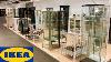 Ikea Glass Door Cabinets Bookcases Sideboards Furniture Shop With Me Shopping Store Walk Through