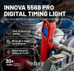 Innova 5568 Pro Digital Timing Light 2/4 Cycle +Case