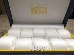 Invicta 10 Slot Watch Display Storage Case