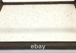 J. Riswig 208&210 Randolphst Chewing Gum Curved Glass Store Display Case Antique