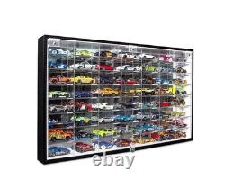 JACKCUBE Design Hot Wheels 1/64 Scale Diecast Display Case Storage'Black