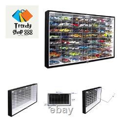 JACKCUBE Design Hot Wheels 1/64 Scale Diecast Display Case Storage Cabinet Sh