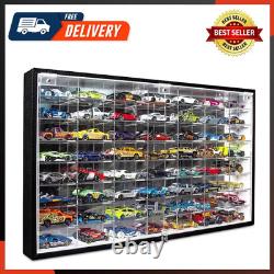 JACKCUBE Design Hot Wheels 1/64 Scale Diecast Display Case Storage Cabinet Shelf