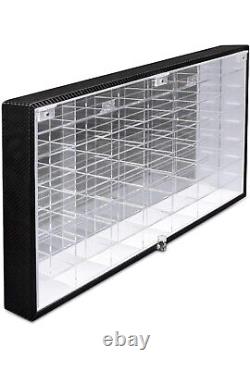 JACKCUBE Design Hot Wheels 1/64 Scale Diecast Display Case Storage Cabinet Shelf