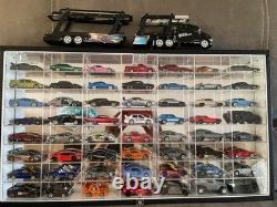 JACKCUBE Design Hot Wheels 1/64 Scale Diecast Display Case Storage Cabinet Shelf