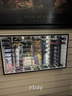 JACKCUBE Design Hot Wheels 1/64 Scale Diecast Display Case Storage Cabinet Shelf