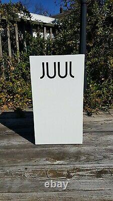 JUULS White Store Display Case Home House Countertop Cabinet Man Cave Metal