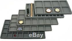 Jewelry Box Organizer Case 5-Drawer Tray Insert Storage Display Watch Ring Large