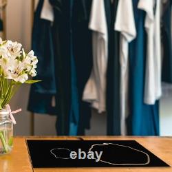 Jewelry Display Case Carrying 12 Trays 12 Black Velvet Pads Inserts