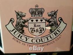 Juicy Couture Mirrored Tall Pink Display Case for Storage of Charms & jewelry