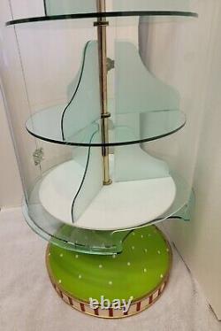 KRINKLES DEPT 56 PATIENCE BREWSTER CAROUSEL STORE DISPLAY CASE WithKEYS RARE