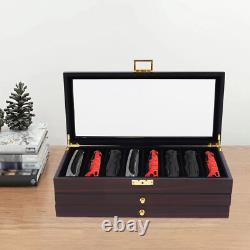 Knife Display Case, Knife Storage Box, 3-Tier Knife Display Case Organizer